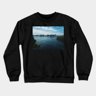 Weekapaug Cove Peaceful Summer Scene Crewneck Sweatshirt